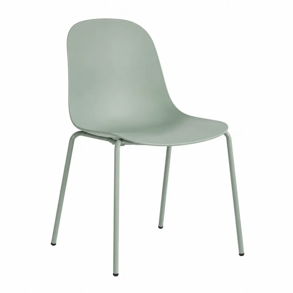 Krzesło z polipropylenu zielone 82cm