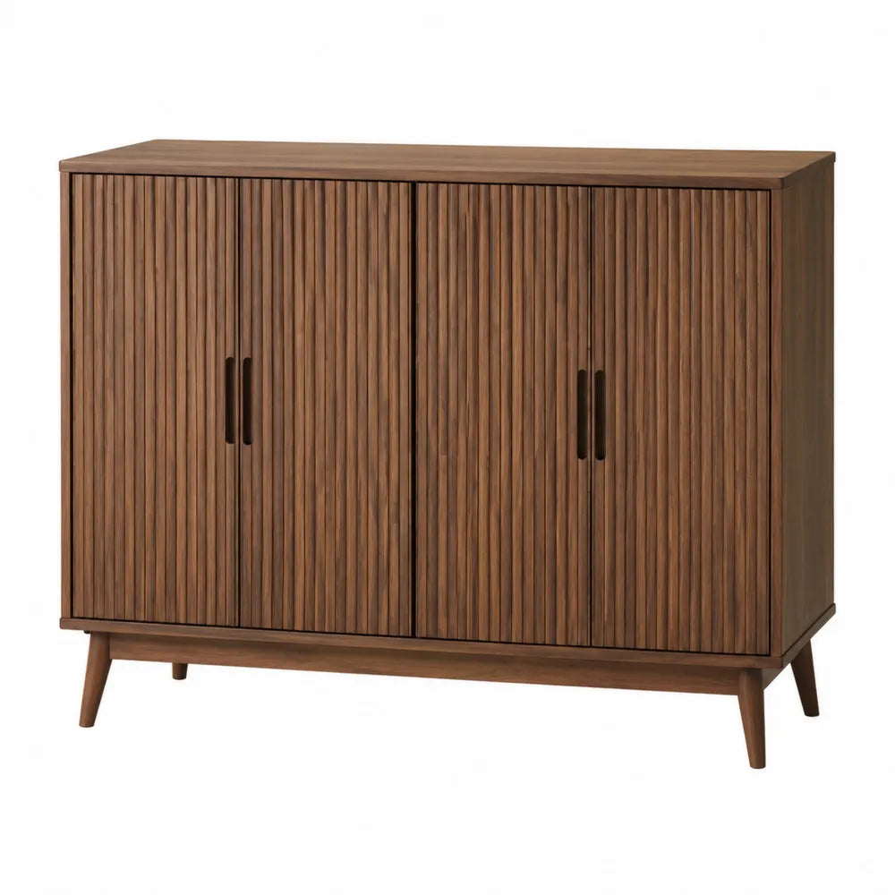 Kredens drewniany bambusowy 120 cm